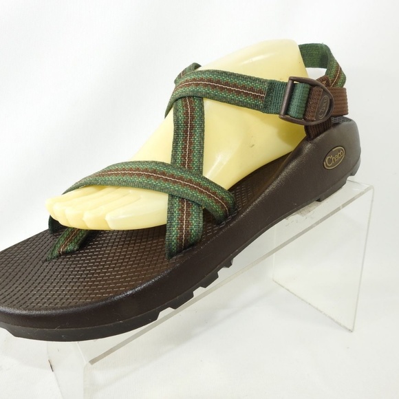 Chaco Sz 13 Green Strappy Sport Sandals Mens B4 B7 main image 8